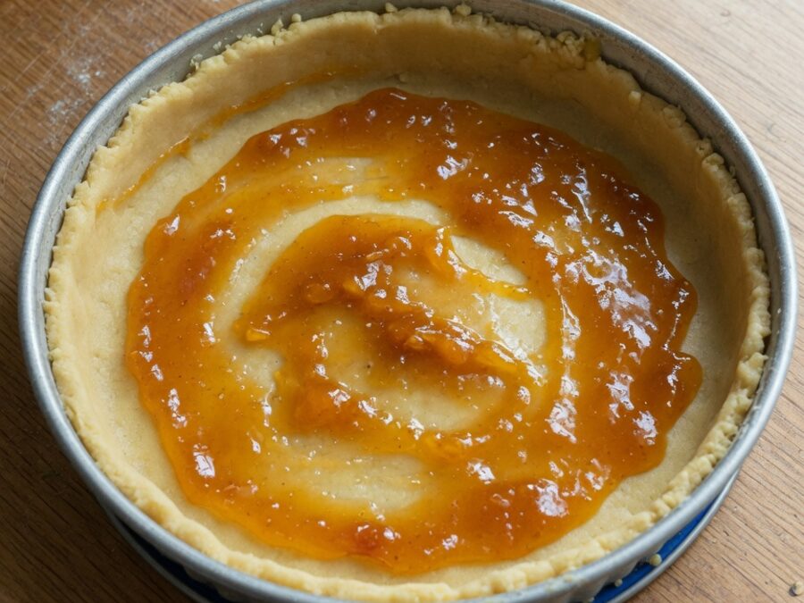 Marmelada preko testa u plehu
