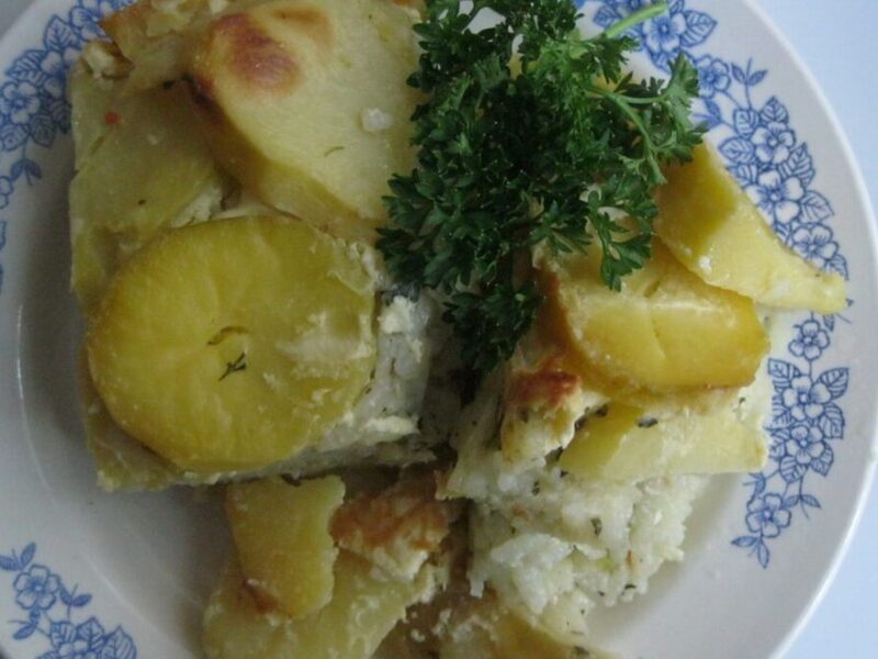 MUSAKA OD KROMPIRA I PIRINČA