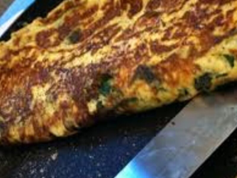OMLET SA SPANAĆEM