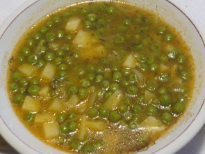 ČORBA OD GRAŠKA I KROMPIRA