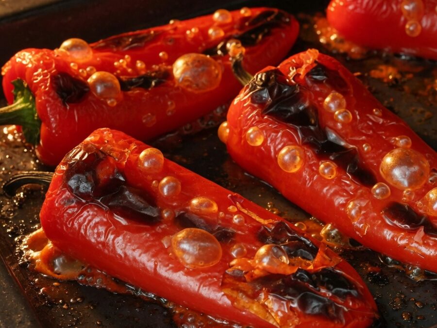 Korak 1 — pohovane paprike