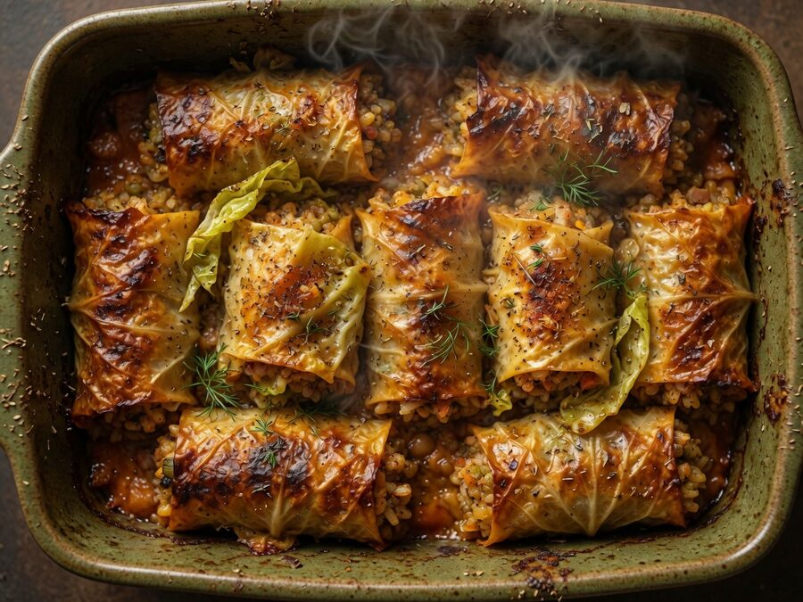 Korak 4 — posna sarma sa šargarepom