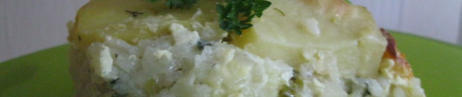 MUSAKA OD PIRINČA I KROMPIRA