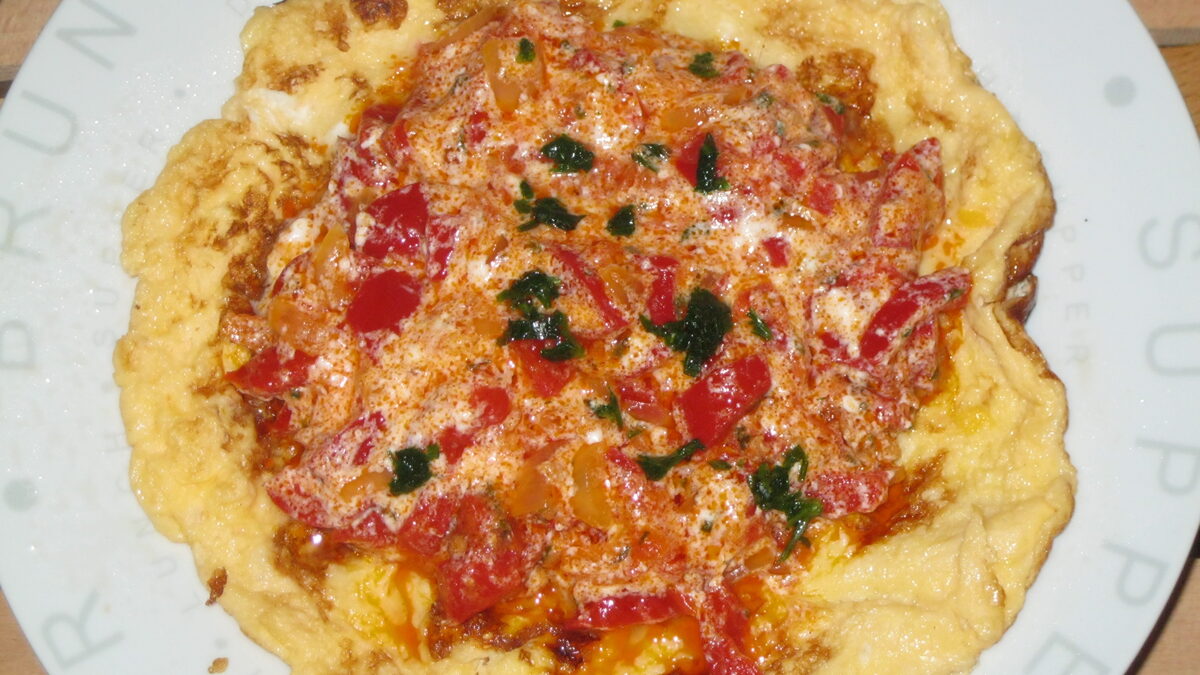 OMLET SA POVRĆEM I PAVLAKOM
