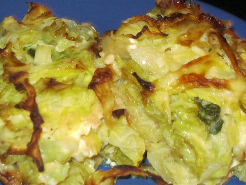 ZAPEČENI KELj U BEŠAMELU