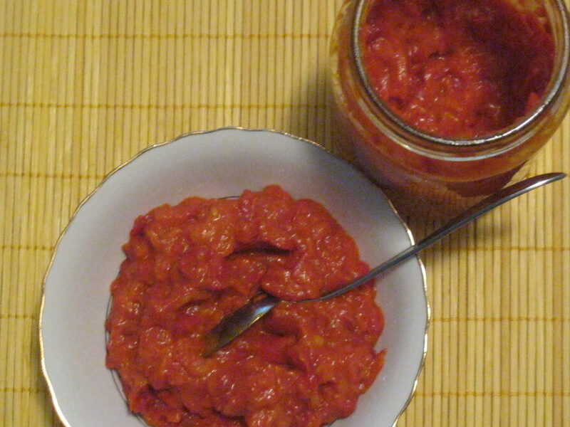 AJVAR OD SECKANIH PAPRIKA