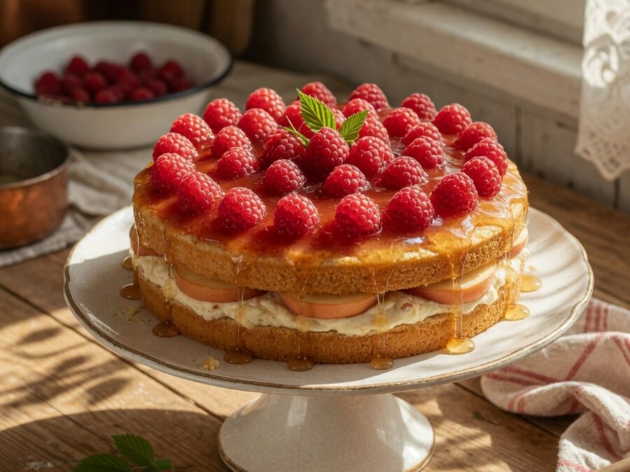 Korak 3 — jednostavna voćna torta