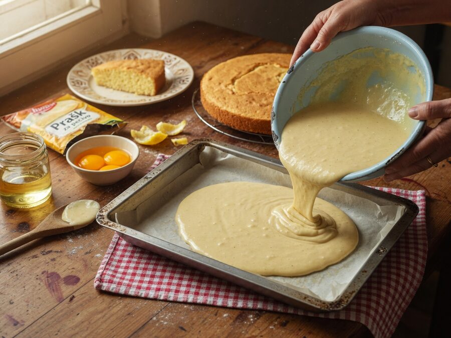 Korak 1 — krem torta