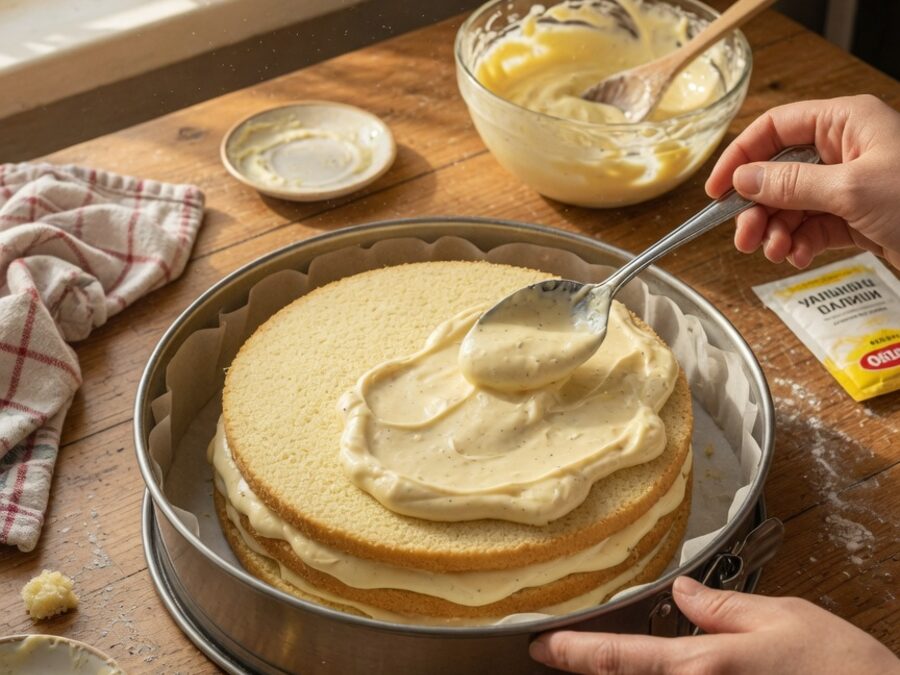 Korak 6 — krem torta