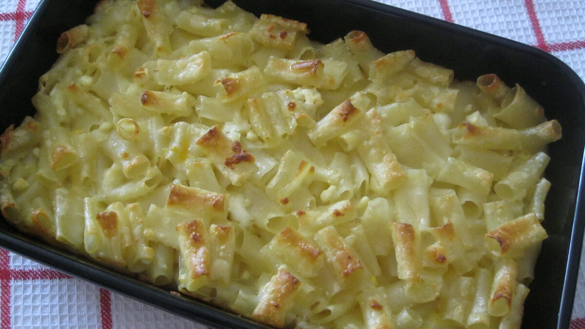 ZAPEČENE MAKARONE SA SIROM
