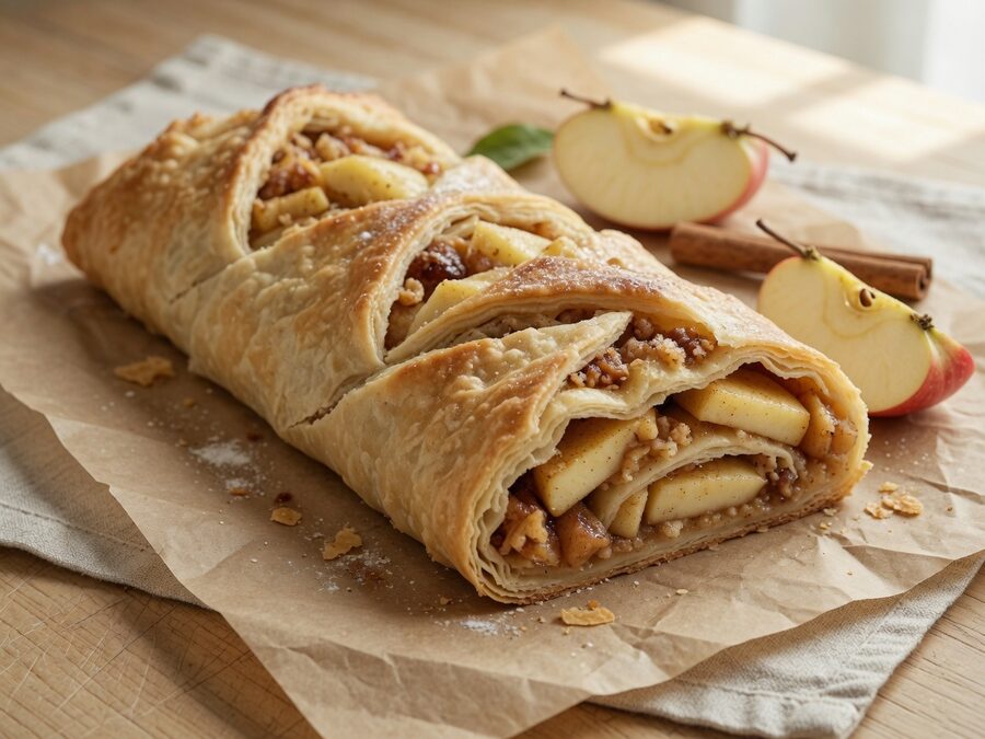 Korak 2 — pita sa jabukama