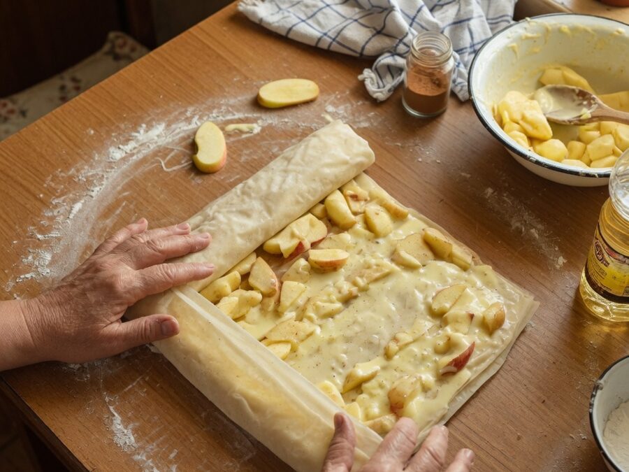 Korak 5 — baklava sa makom