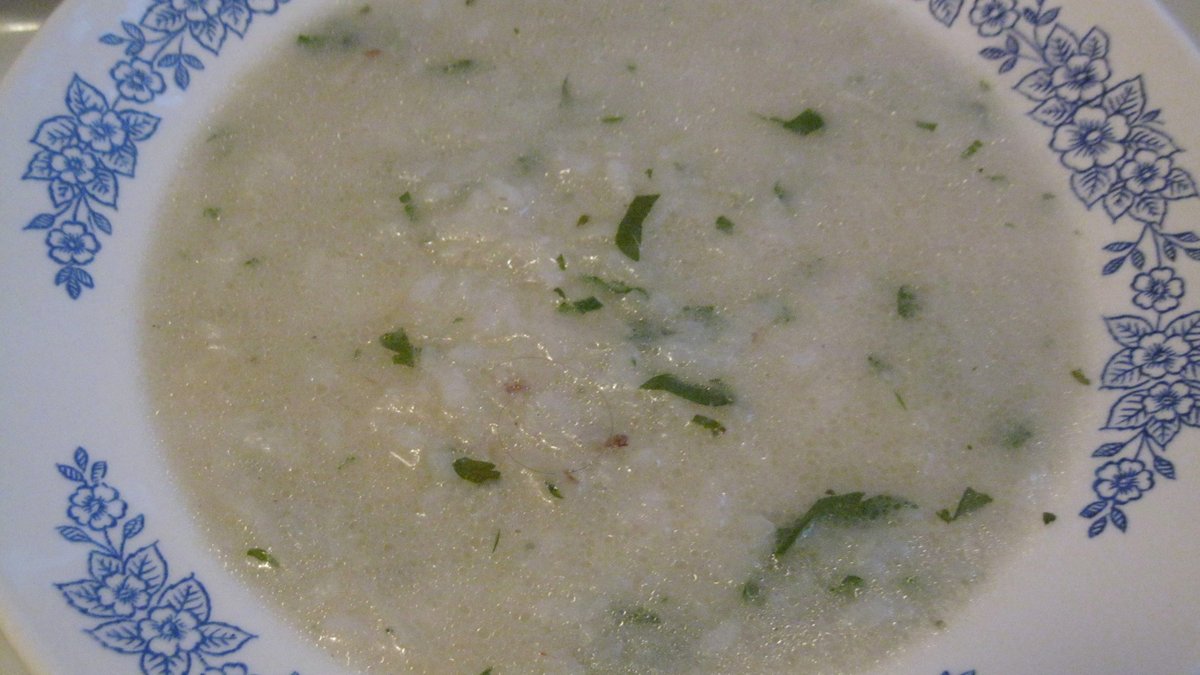 ČORBA OD KELERABE SA PIRINČEM