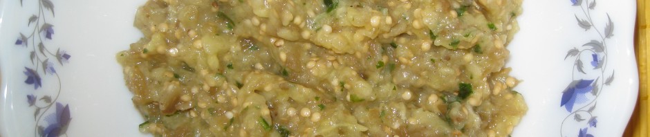 KREM SALATA OD  PATLIDžANA