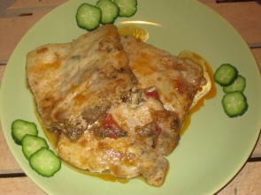 PATLIDžAN SA BEŠAMEL SOSOM