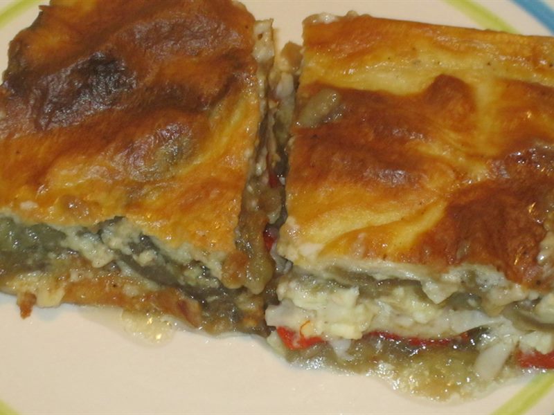 MUSAKA SA PATLIDžANOM I PAPRIKAMA