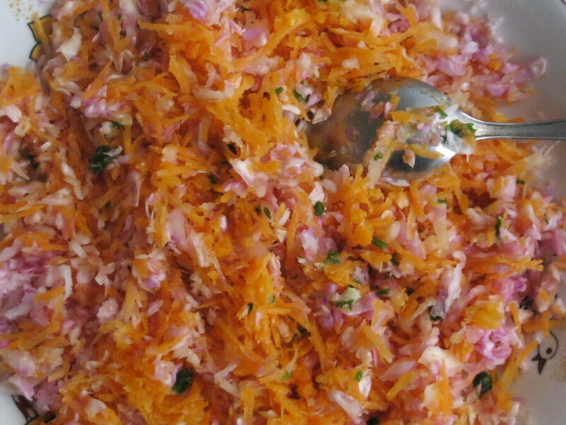 SALATA OD KUPUSA I ŠARGAREPE