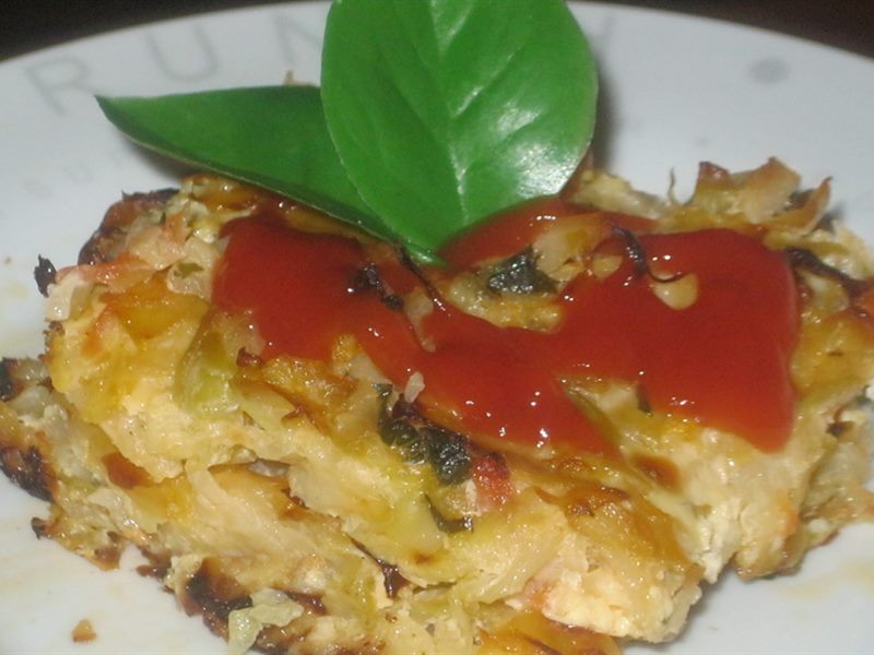 ZAPEČENI KUPUS SA JAJIMA
