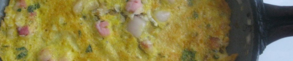 OMLET SA PRAZILUKOM I SLANINOM