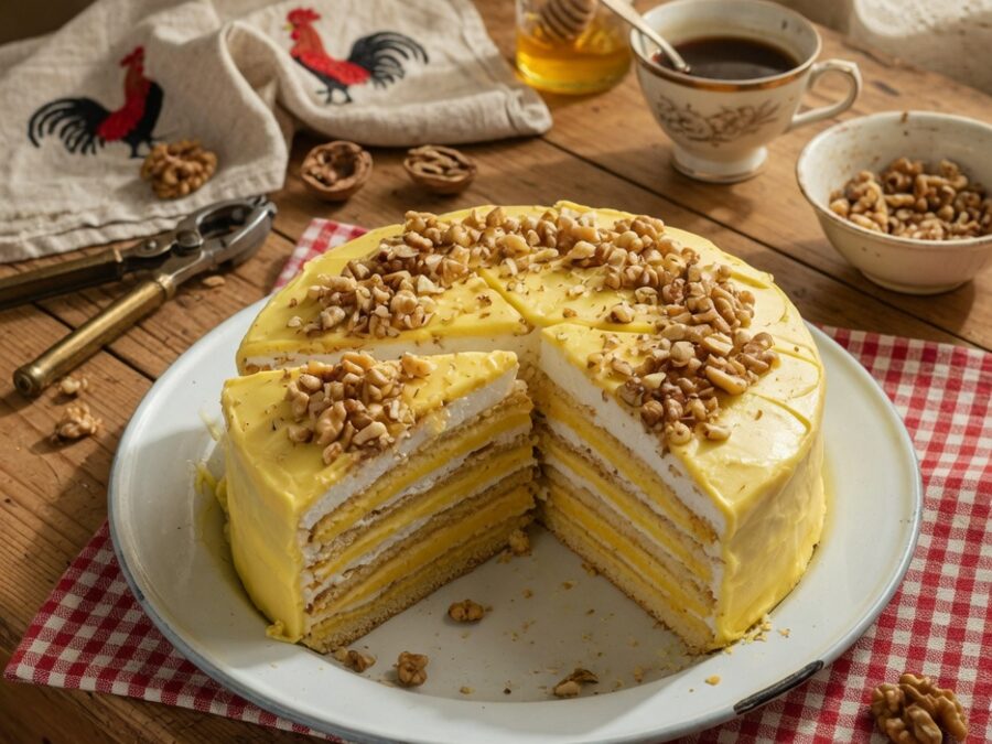 Korak 4 — žuta reform torta
