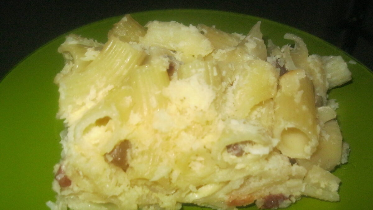 ZAPEČENE SLATKE MAKARONE