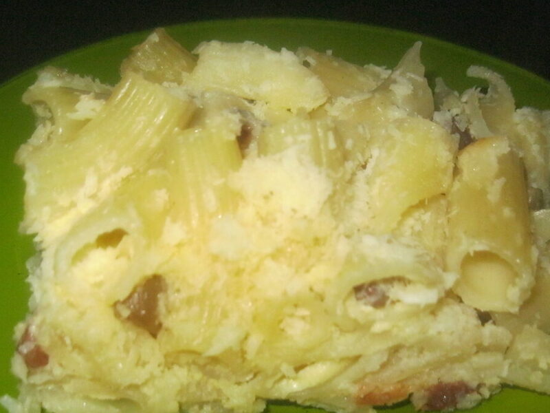ZAPEČENE SLATKE MAKARONE
