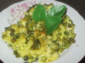 GRATINIRANI GRAŠAK SA TESTENINOM