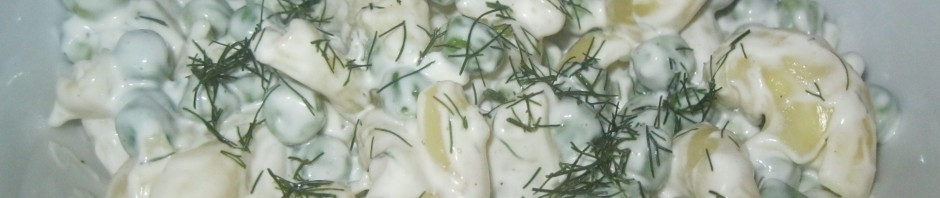 SALATA OD GRAŠKA I TESTENINE
