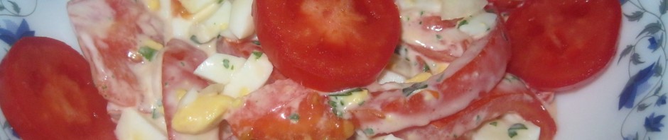 SALATA OD PARADAJZA SA MAJONEZOM