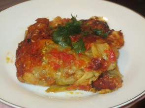 GRATINIRANI PLAVI PATLIDžAN
