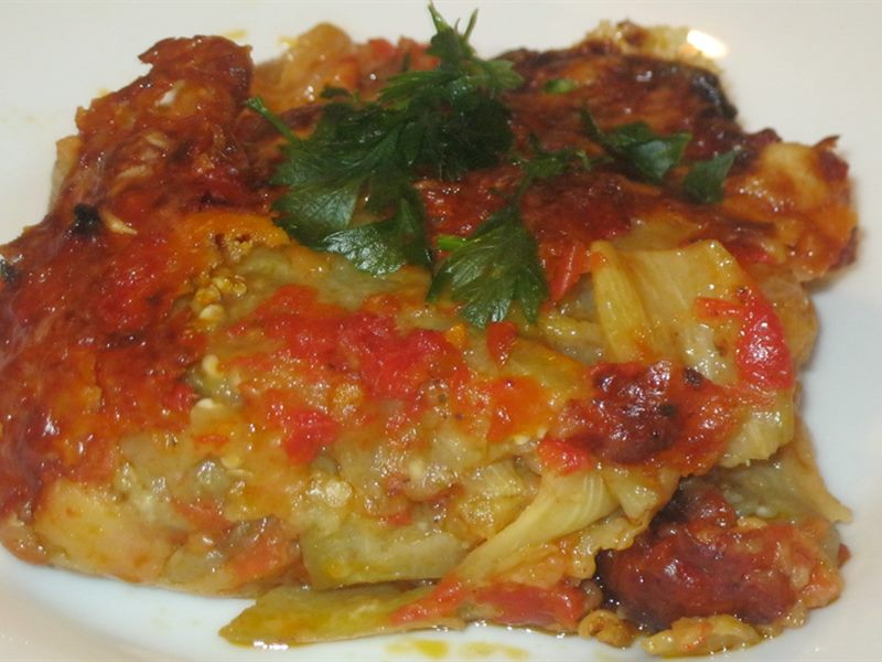 GRATINIRANI PLAVI PATLIDžAN
