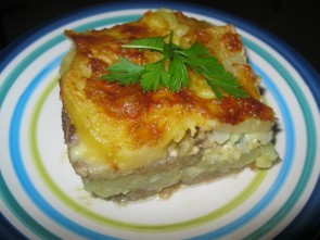 MUSAKA OD PATLIDžANA I KROMPIRA