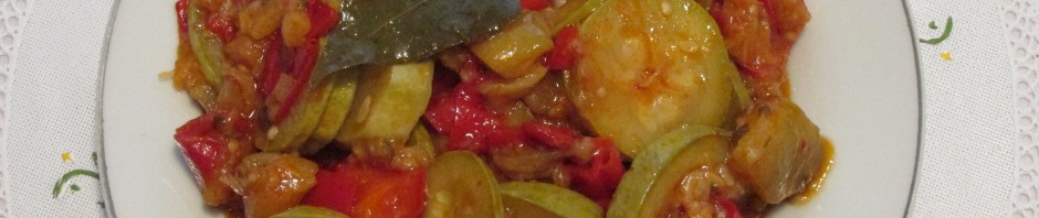 VARIVO OD PATLIDžANA, TIKVICA, PAPRIKA I PARADAJZA