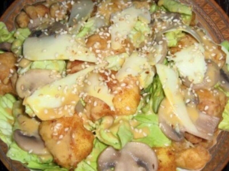 SALATA SA POHOVANOM PILETINOM