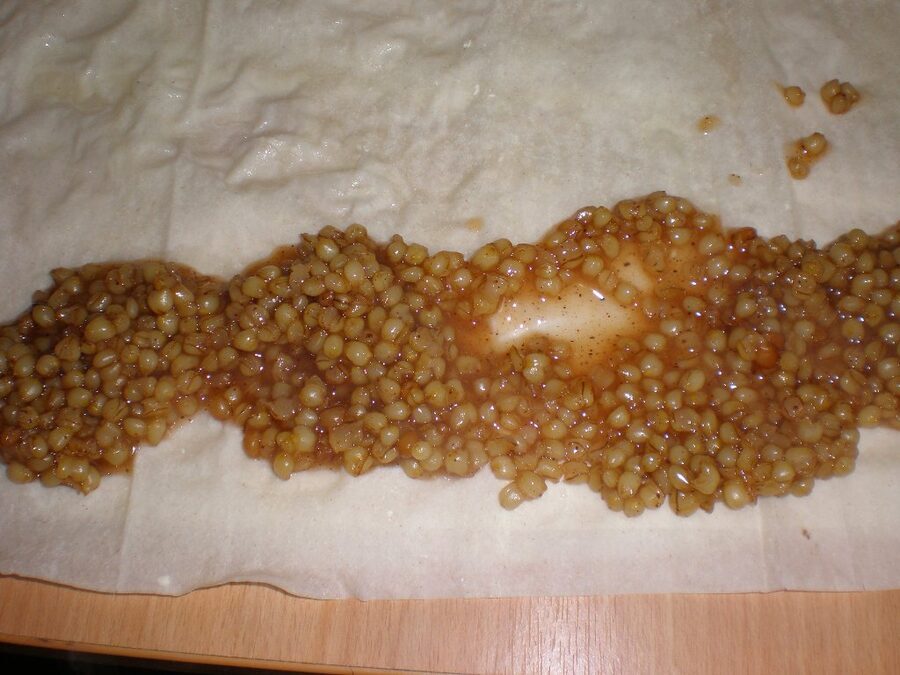 Korak 2 — zadušna pita pirinčara